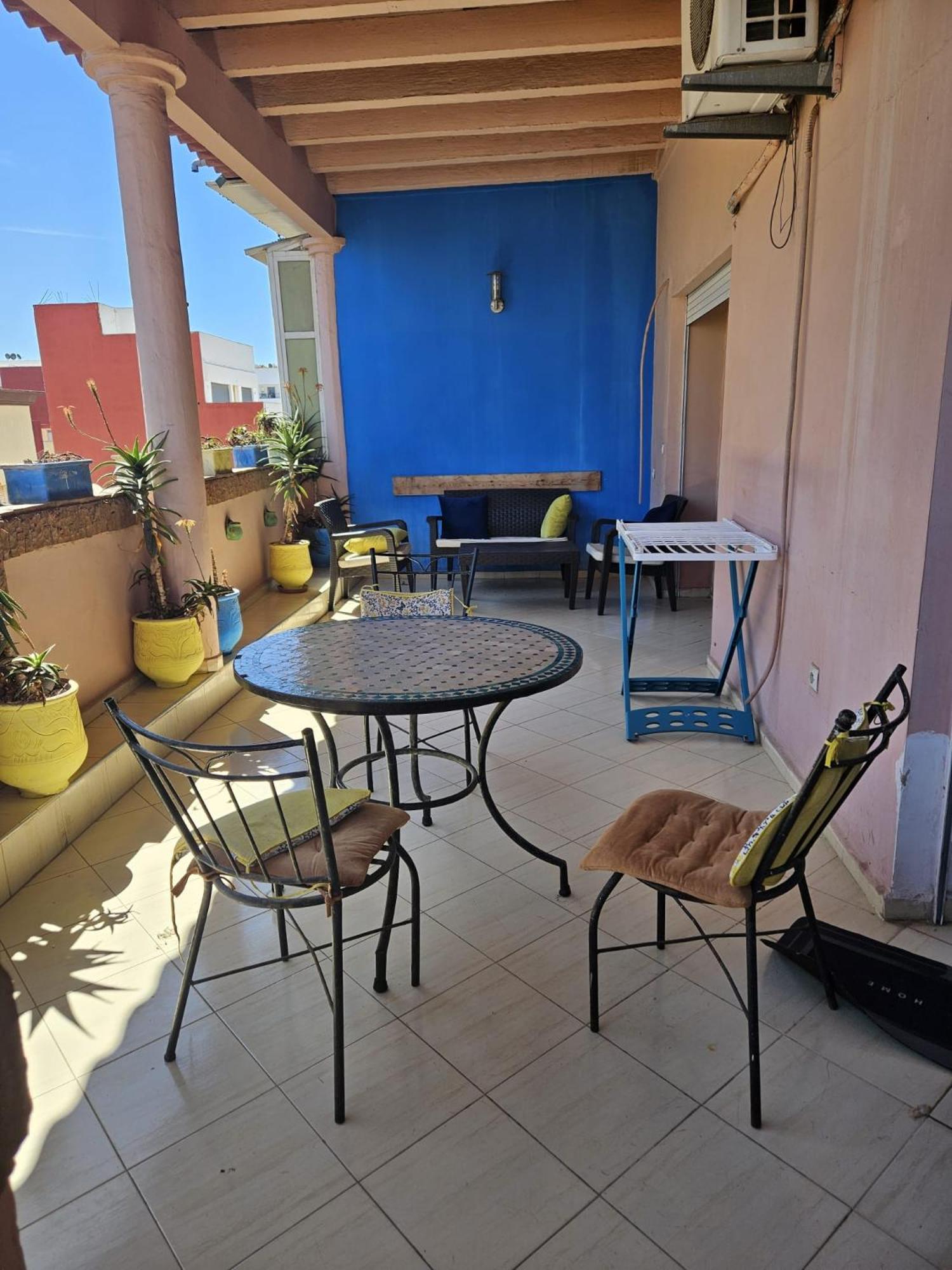Appart Najia Au Centre Kenitra Avec Grande Terrasse ภายนอก รูปภาพ
