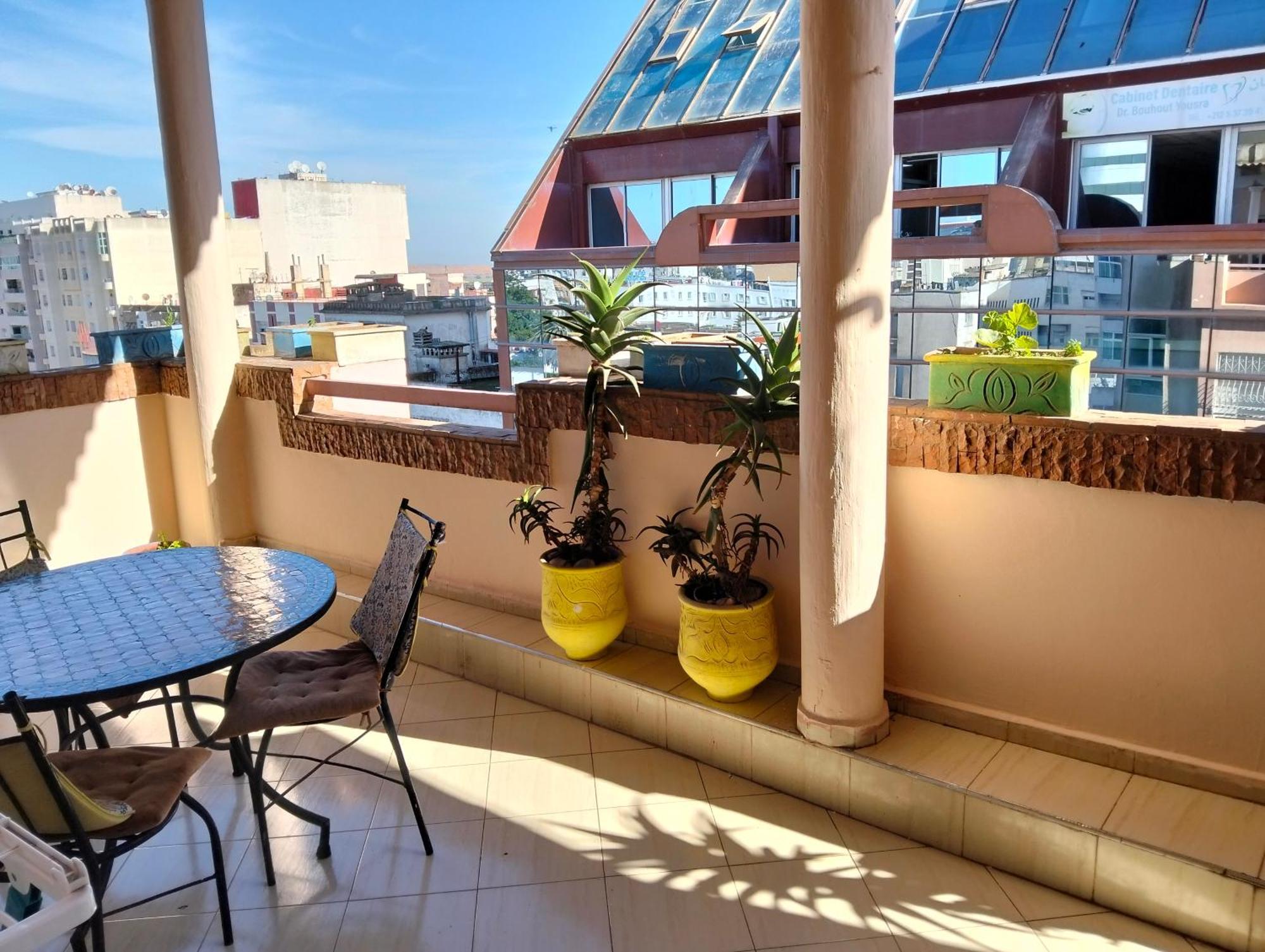 Appart Najia Au Centre Kenitra Avec Grande Terrasse ห้อง รูปภาพ