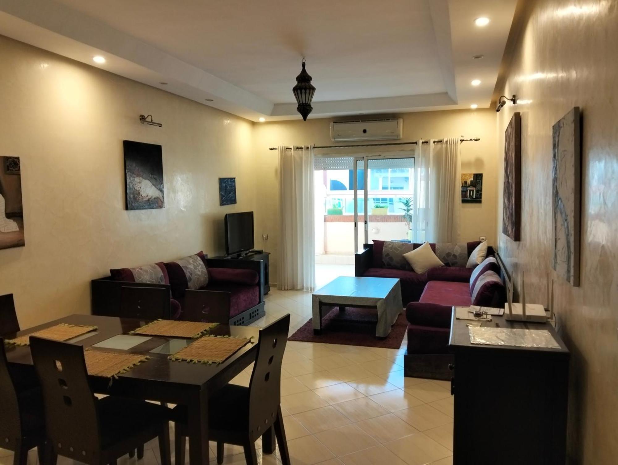 Appart Najia Au Centre Kenitra Avec Grande Terrasse ภายนอก รูปภาพ